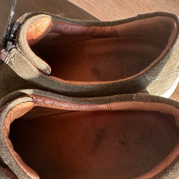 Frye Lena Sneakers in Olive - Picture 4 of 6